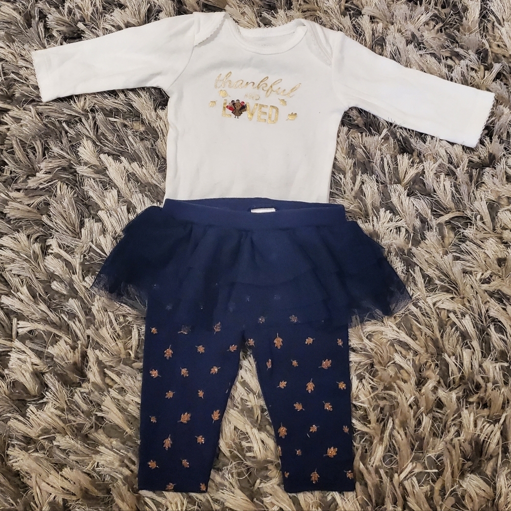 Carter's fall newborn tutu outfit